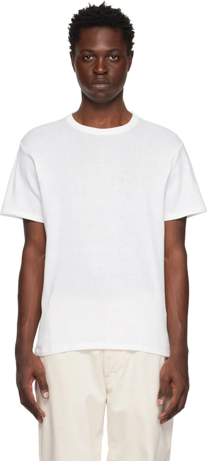 Nanamica White Crewneck T-Shirt