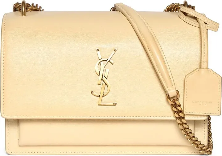 Sunset medium leather shoulder bag