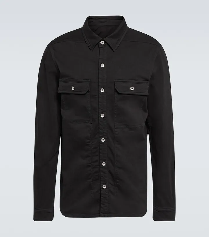 Denim shirt jacket