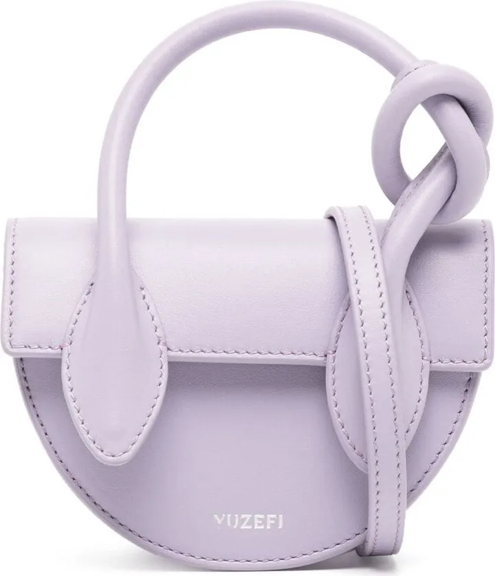 Pretzel knotted tote bag