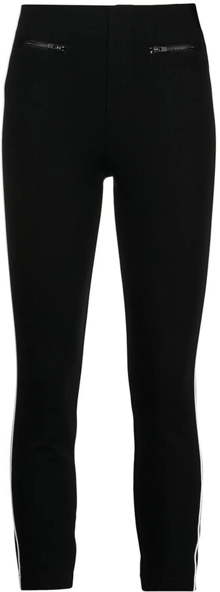 The Perfect cropped pipe-trim trousers