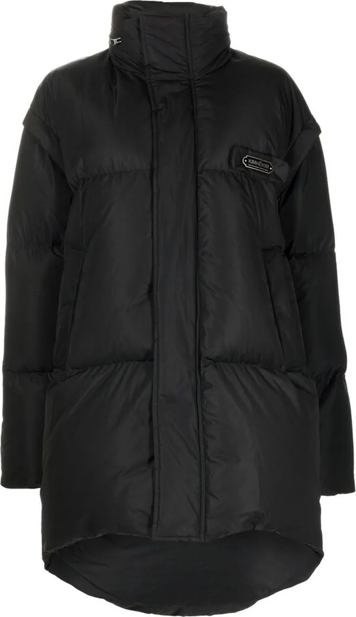 Logo-Plaque Puffer Jacket