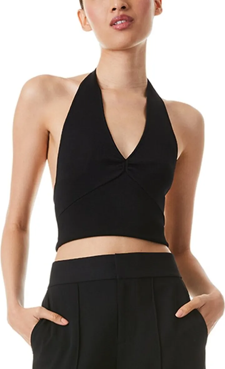 Alice + Olivia Saria Halter Tank