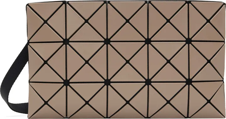 Bao Bao Issey Miyake Brown Lucent Matte Crossbody Bag