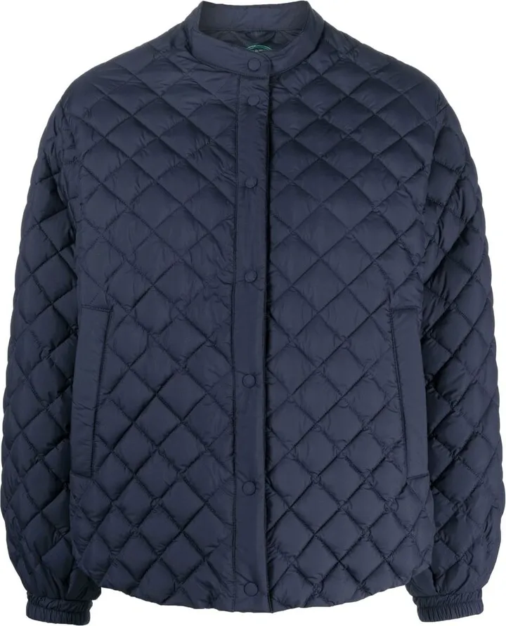 Quilted Bomber Jacket