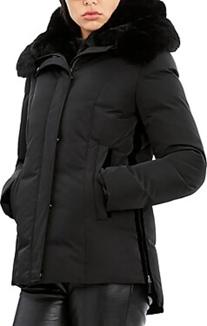 Dawn Levy Luka Faux Fur Hooded Jacket