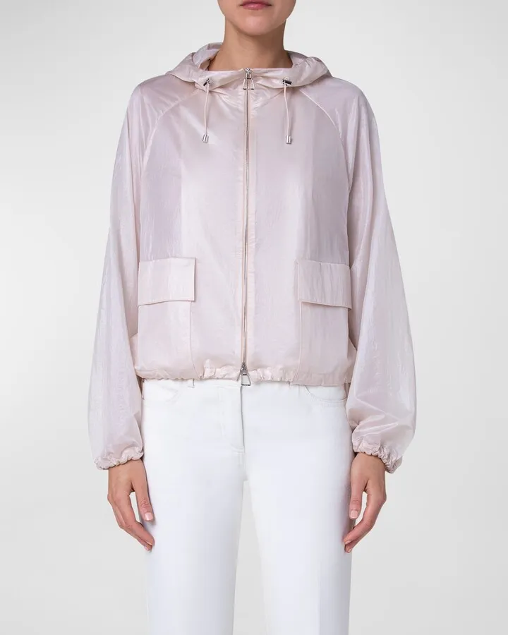 Grazielle Iridescent Organza Jacket