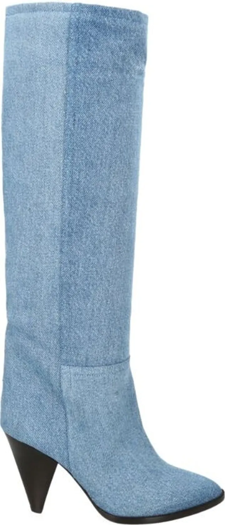 Isabel Marant Denim Ririo Knee-High Boots 90