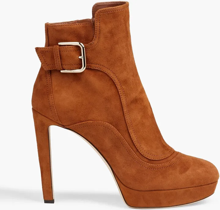 Britney 115 suede platform ankle boots