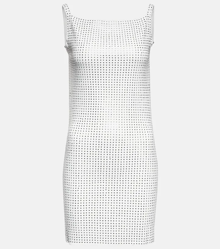 Pelina crystal-embellished minidress