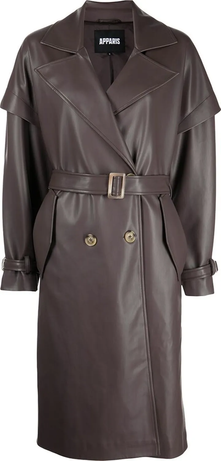 Double-Breasted Trench Coat