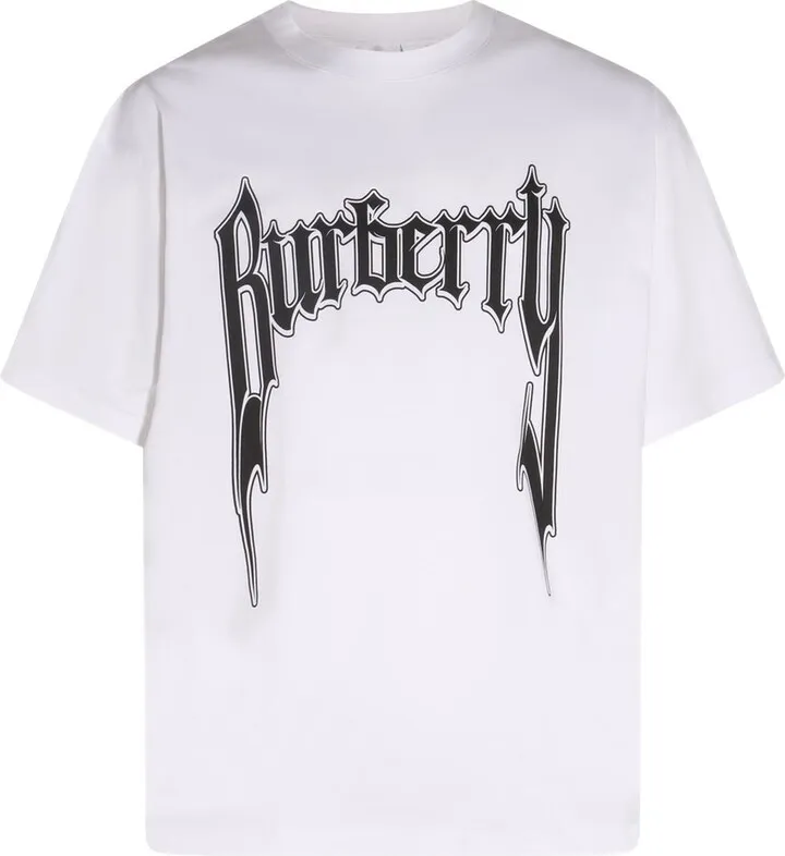 Burberry Logo Printed Crewneck T-Shirt