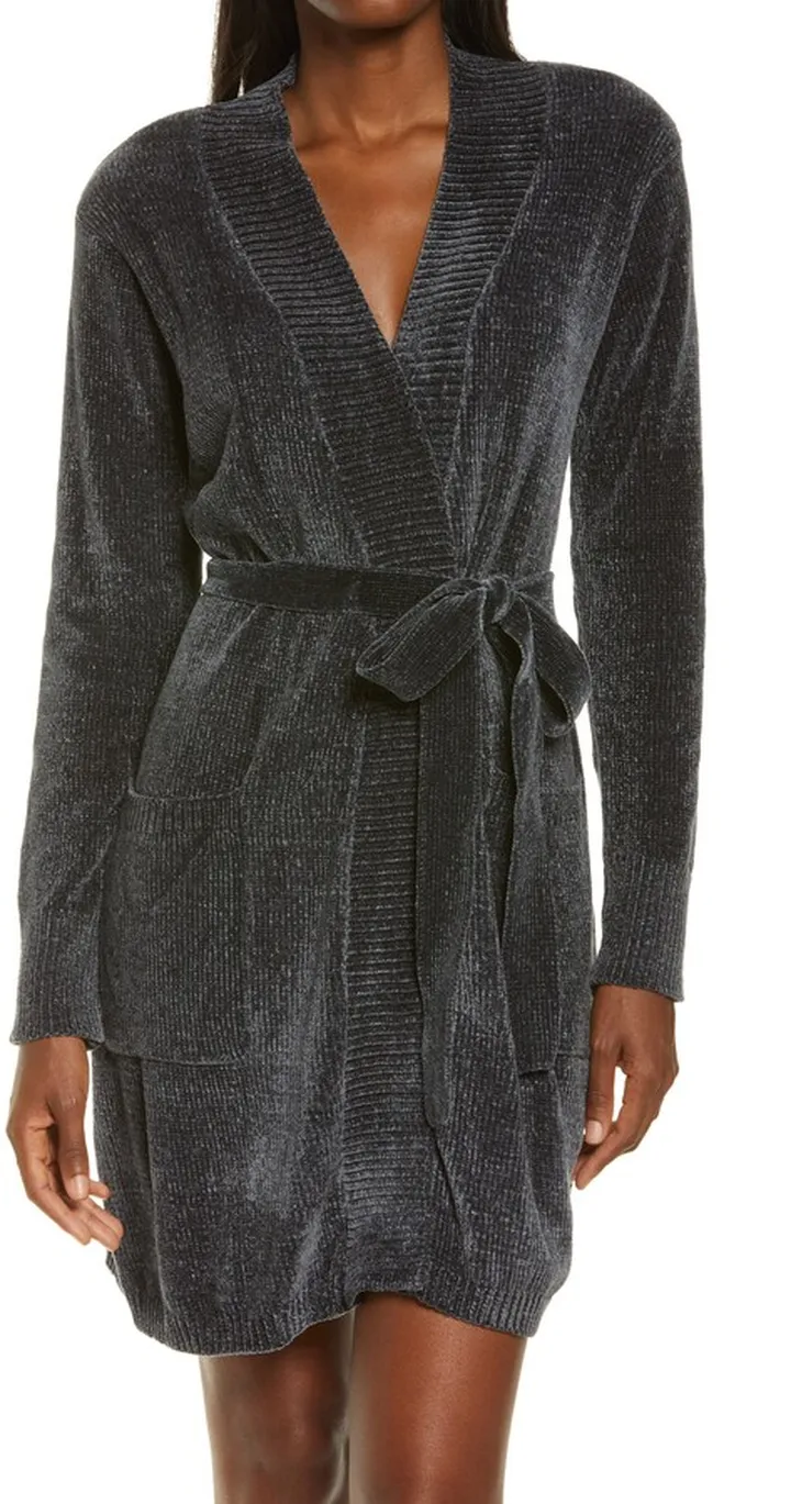 Tranquility Chenille Short Robe