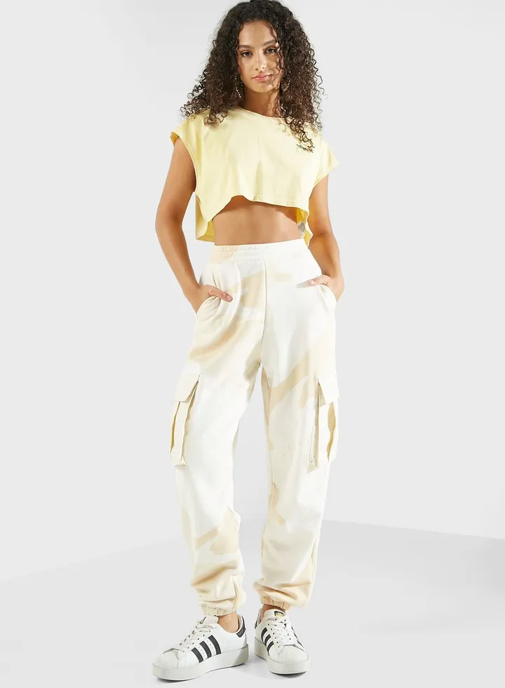 Camo Cargo Sweatpants