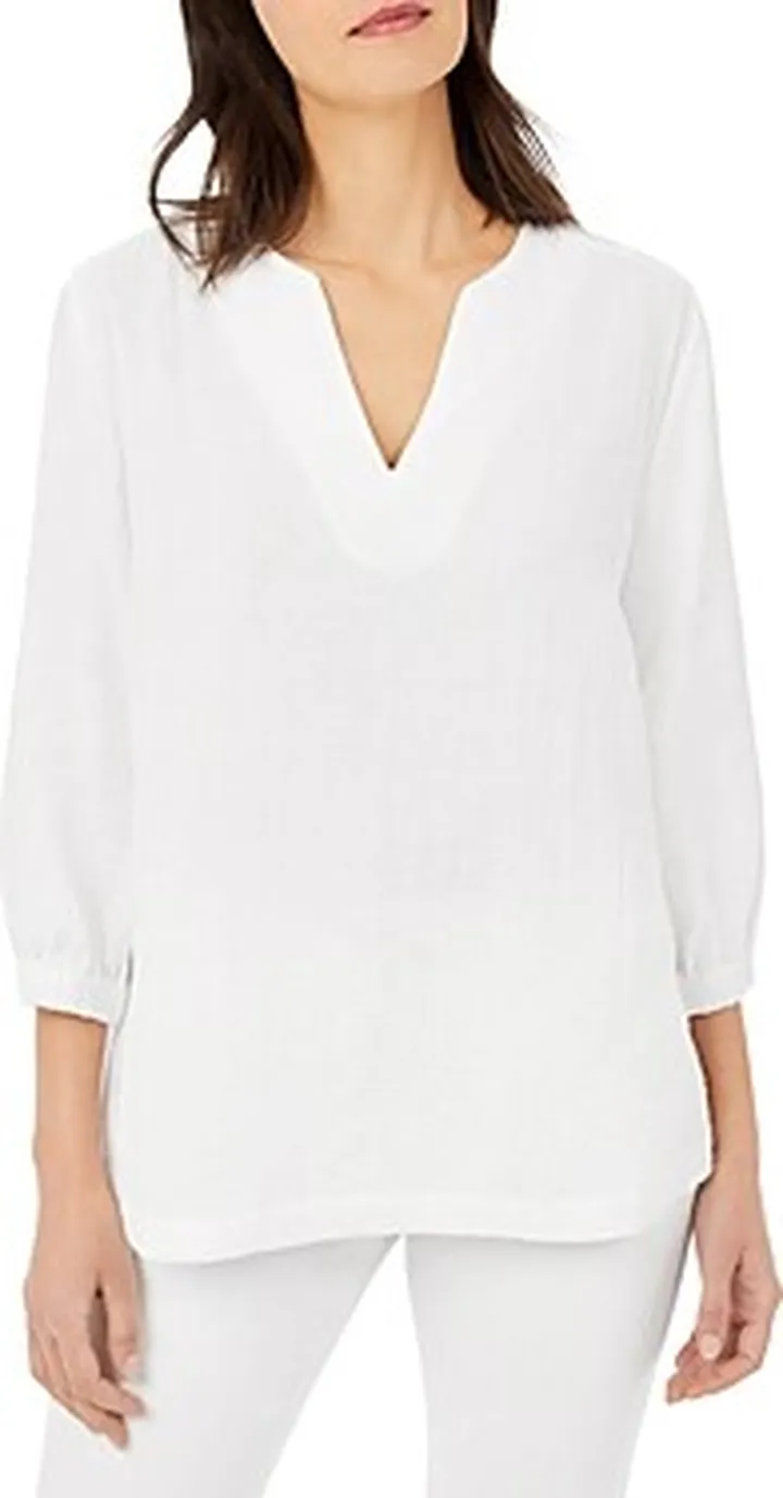 Foxcroft Evie Gauze Tunic