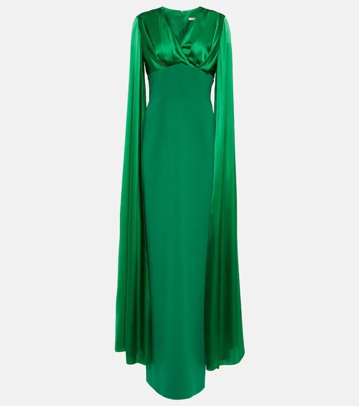 Crepe gown
