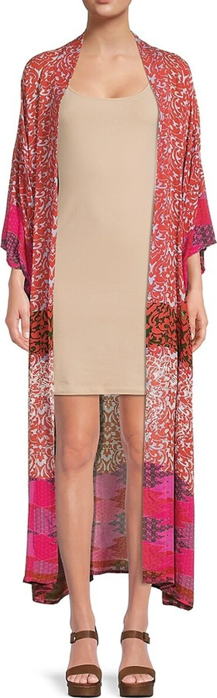 Floral Maxi Kimono