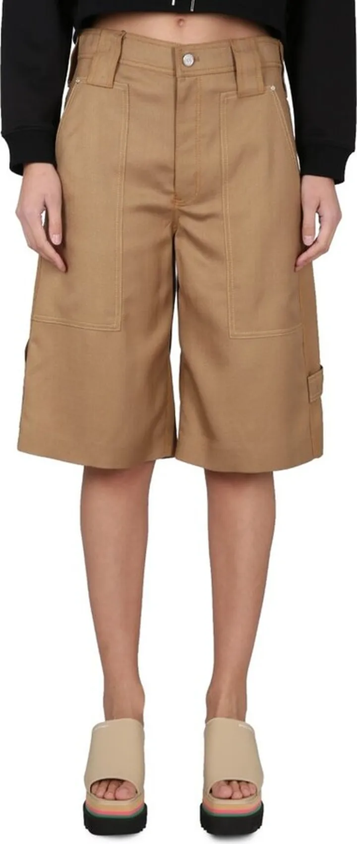 Stella McCartney Straight Leg Bermuda Shorts