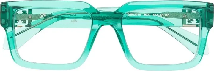 Square-Frame Optical Glasses