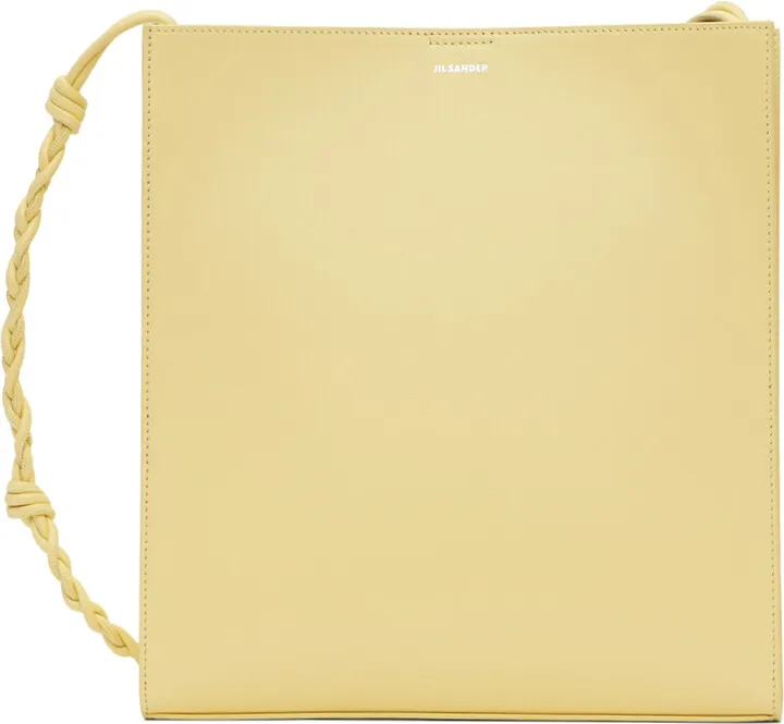 Jil Sander Yellow Medium Tangle Shoulder Bag