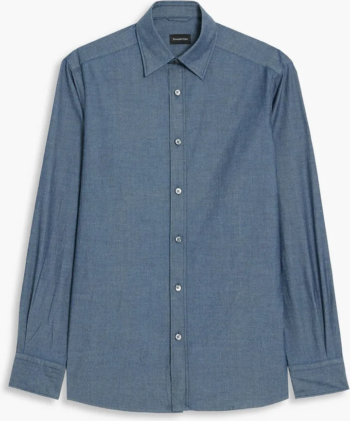 Cotton Oxford shirt