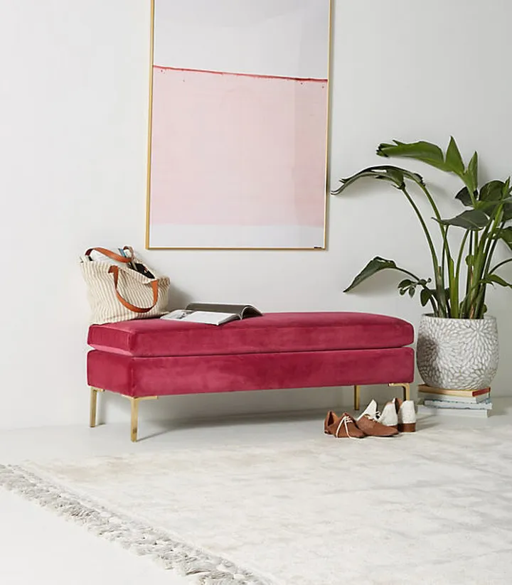 Edlyn Bench Pink