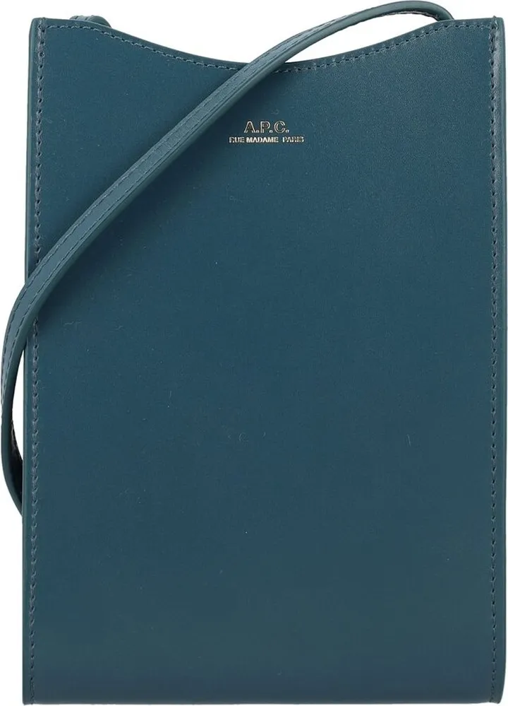 A.P.C. Jamie Logo Detailed Strapped Shoulder Bag