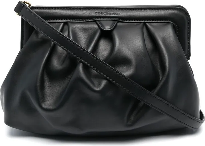 Diletta leather crossbody bag