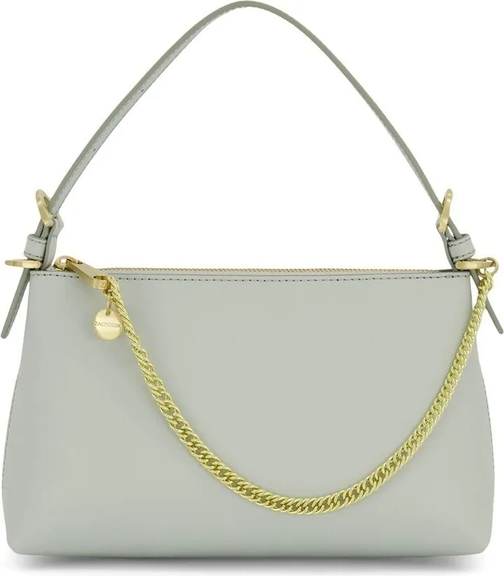 Logo-Plaque Crossbody Bag