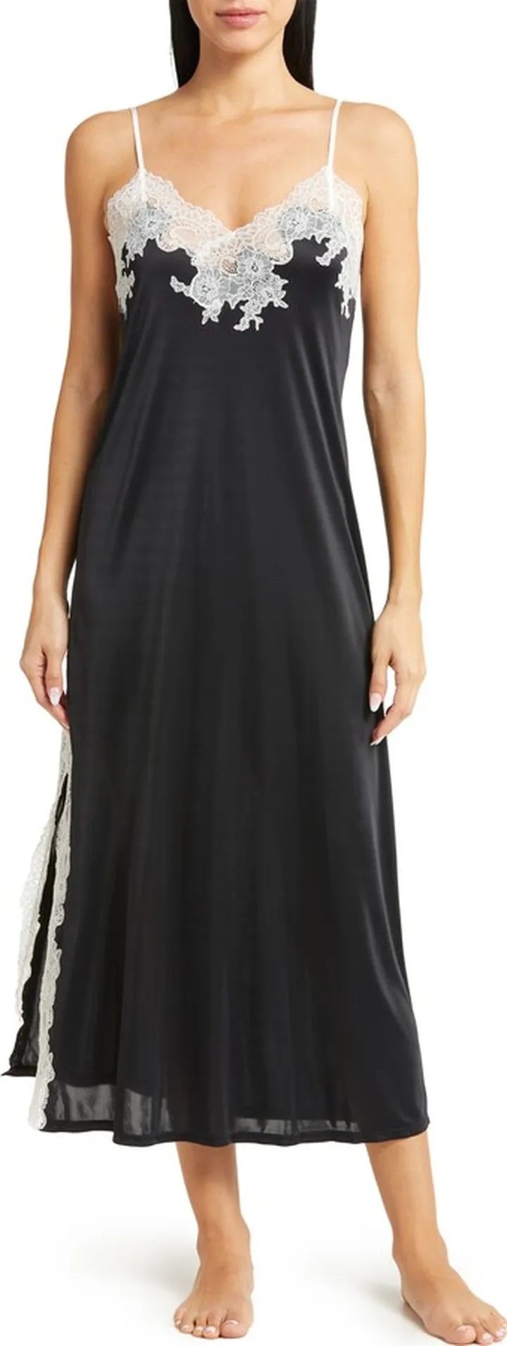 Enchant Lace Trim Nightgown