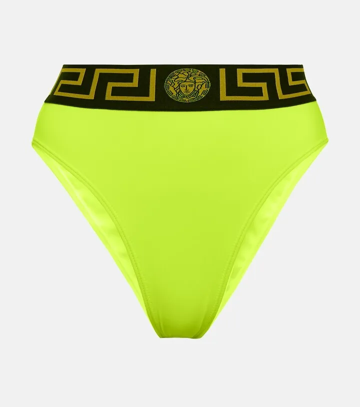 Greca high-wasted bikini bottoms