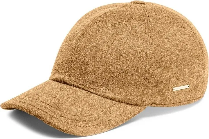 Logo-Plaque Wool Cap