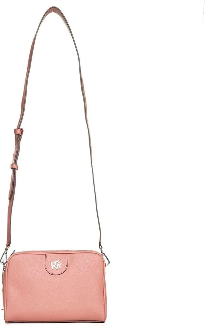 Logo Plaque Zipped Shoulder Bag
