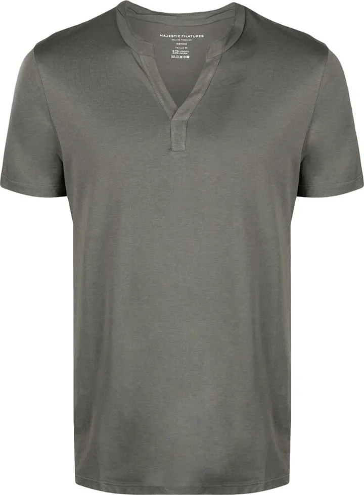 V-neck short-sleeve T-shirt