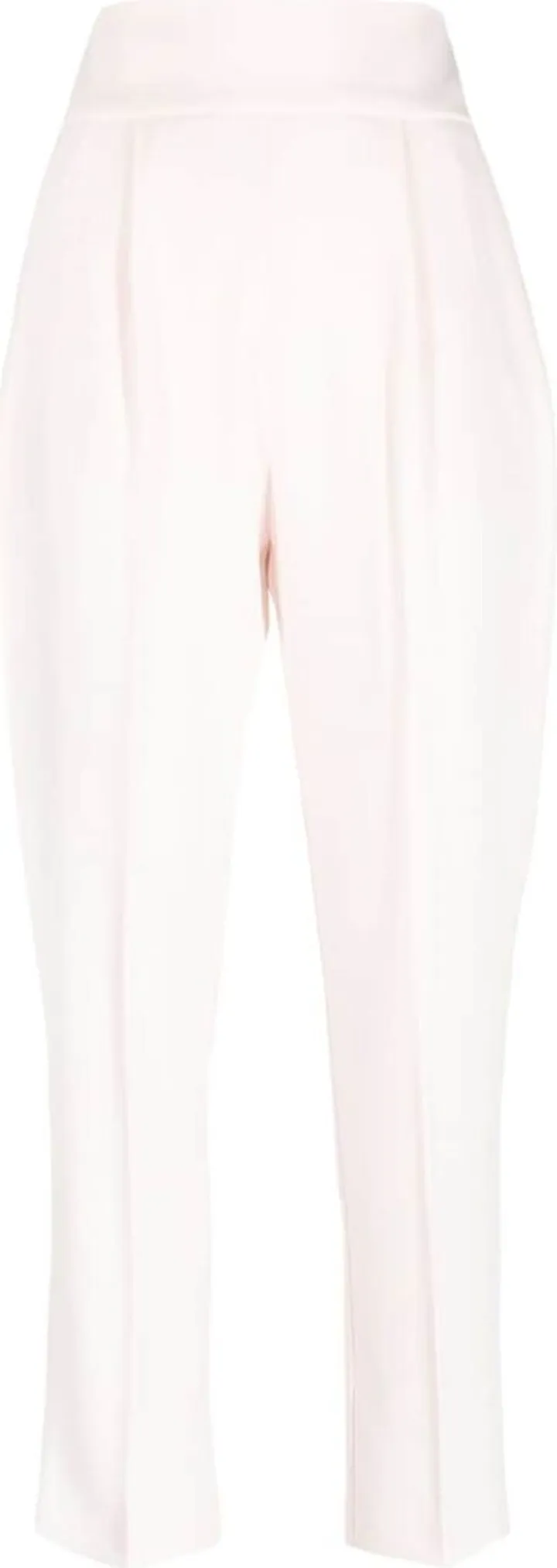 High-Waisted Cropped Trousers