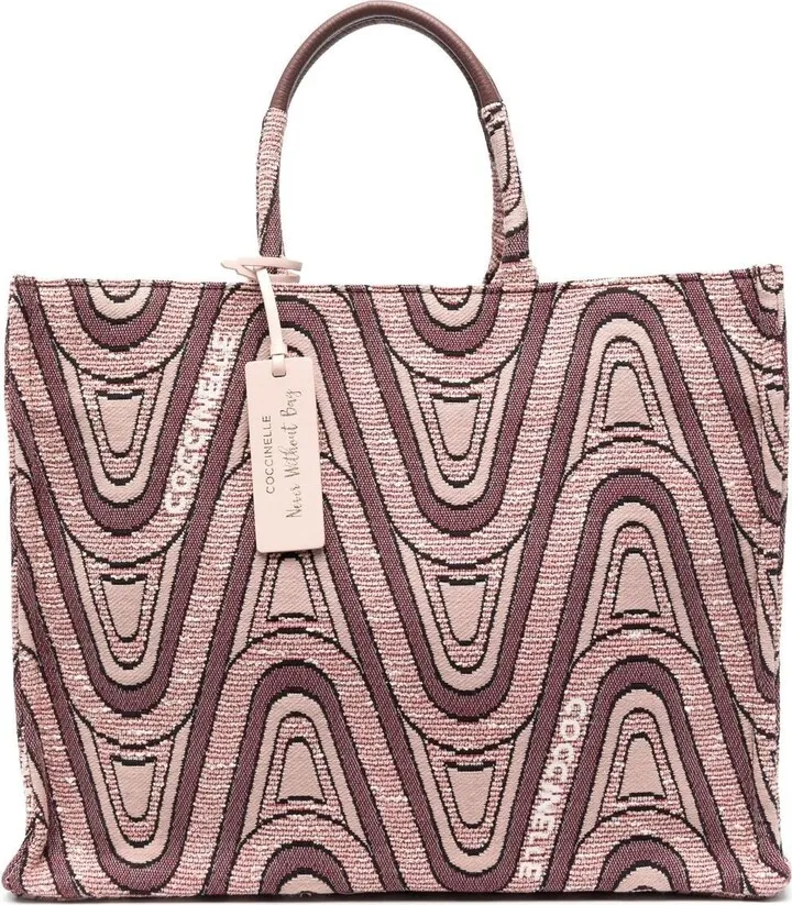 Never Without jacquard bag