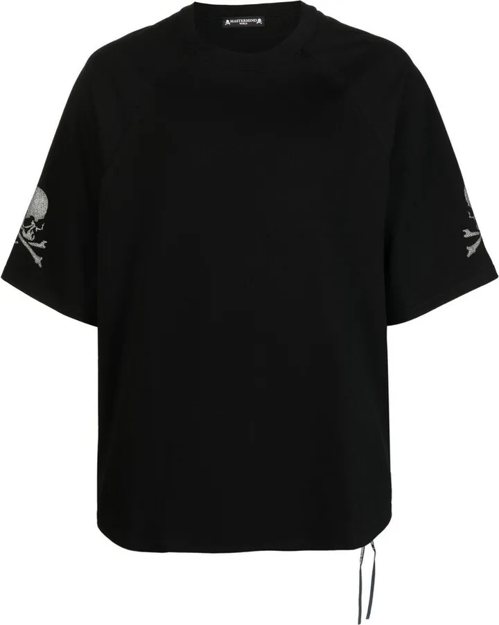 embroidered-logo T-shirt