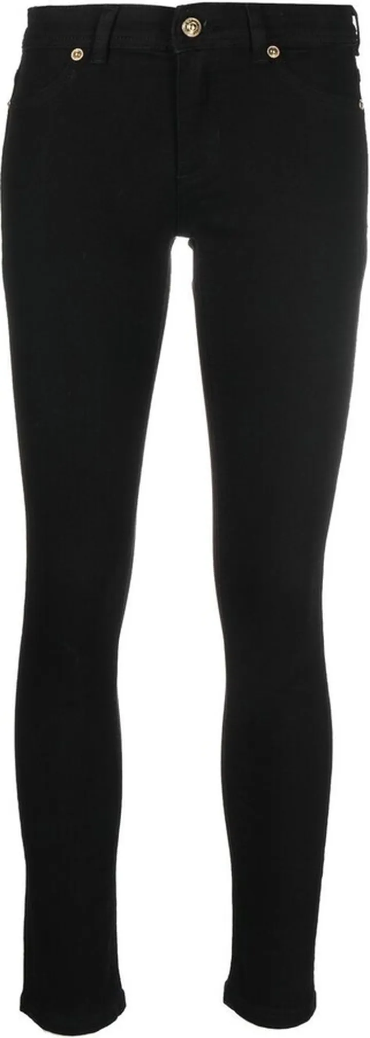 Skinny-Cut Leg Trousers
