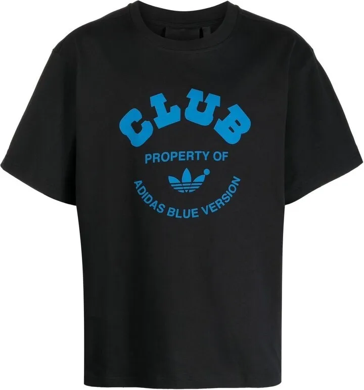 trefoil logo print T-shirt