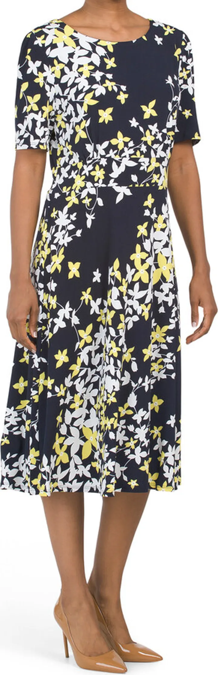 Floral Midi Dress