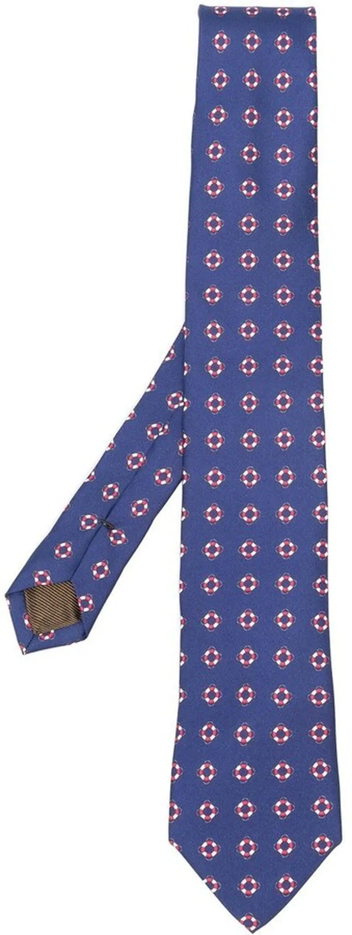 Graphic-Pattern Print Tie