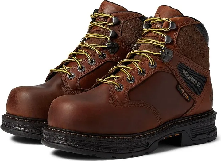 Wolverine Hellcat Ultraspring 6 Waterproof Composite Toe (Tobacco) Women's Boots