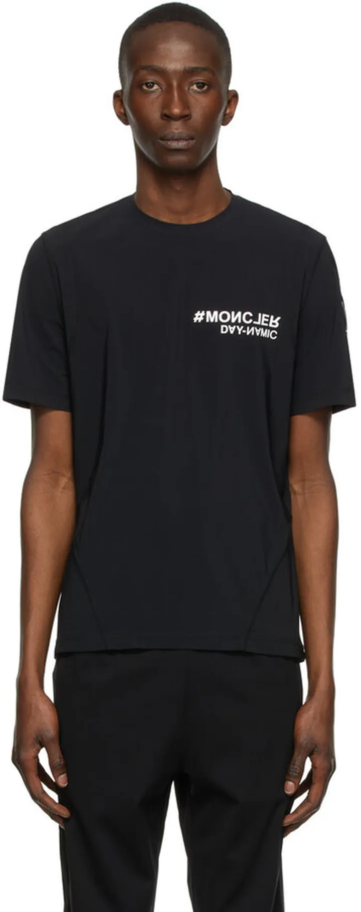 Moncler Grenoble Black Grenoble T-Shirt