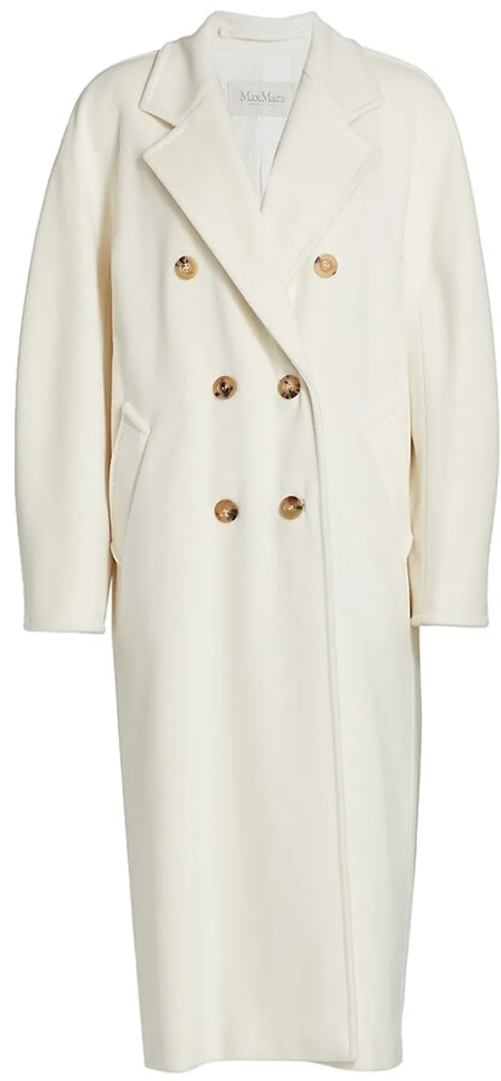 101801 Icon Madame Wool & Cashmere Double-Breasted Coat