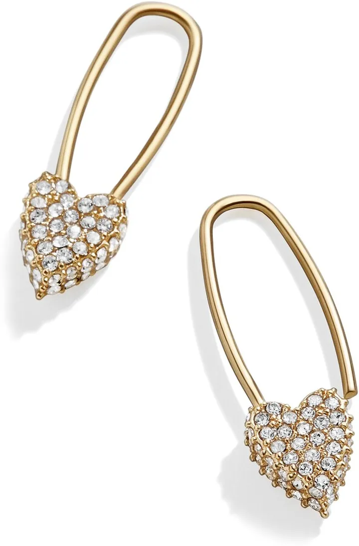 Tory Heart Drop Earrings