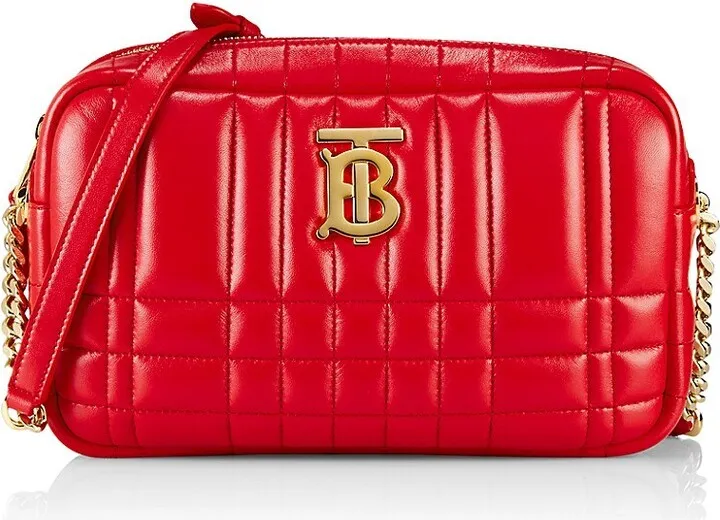 Lola Quilted Leather Camera Bag