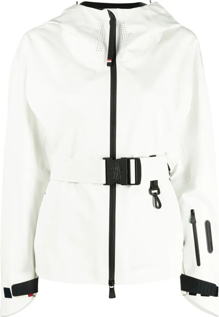 Zip-Fastening Hooded Jacket