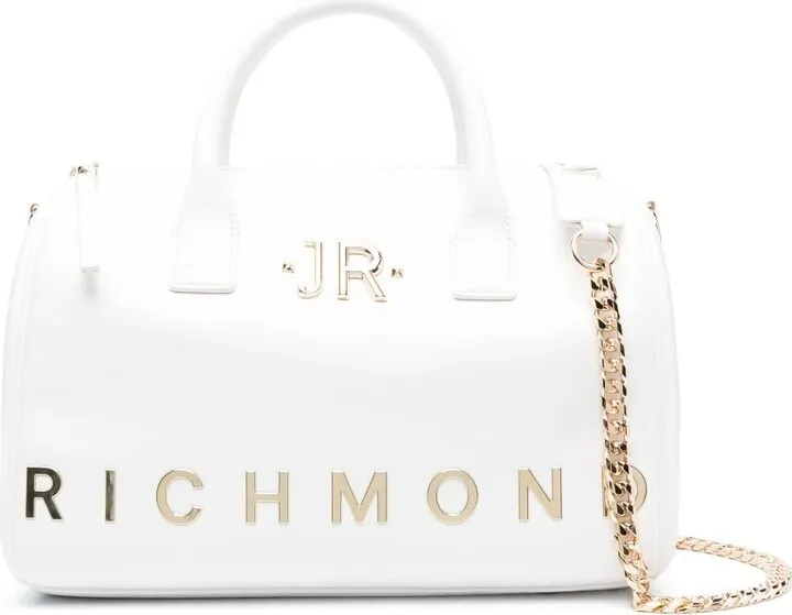 Logo-Lettering Tote Bag