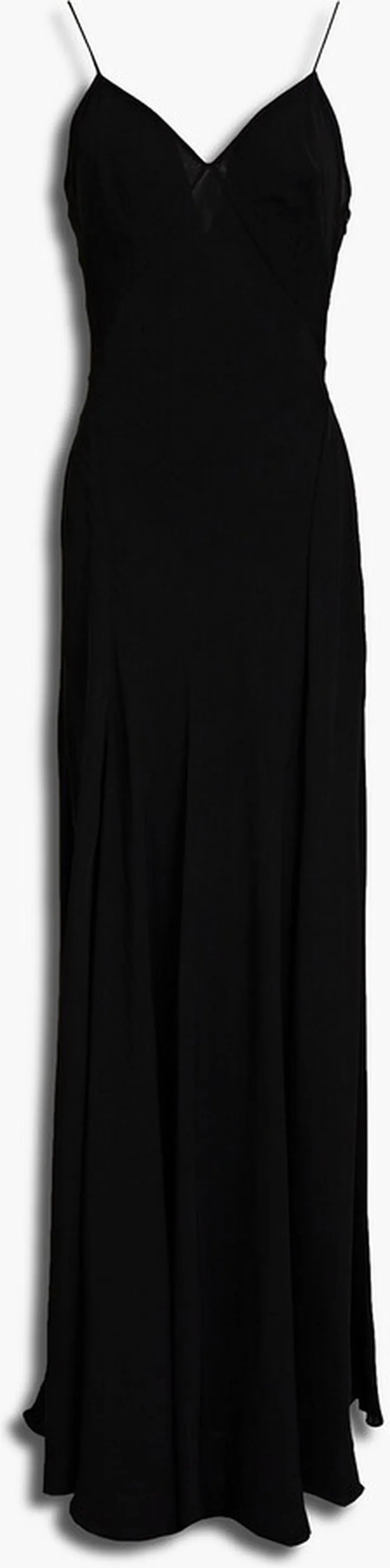 Crepe maxi dress
