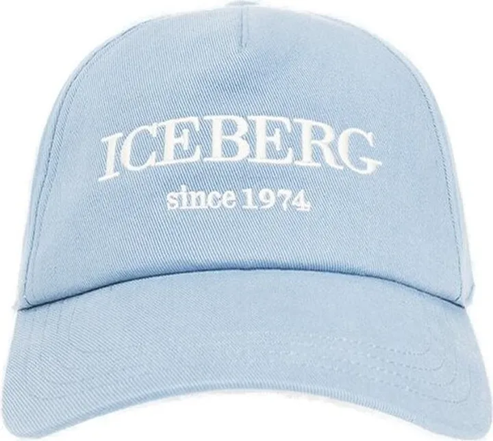 Iceberg Logo Embroidered Baseball Cap
